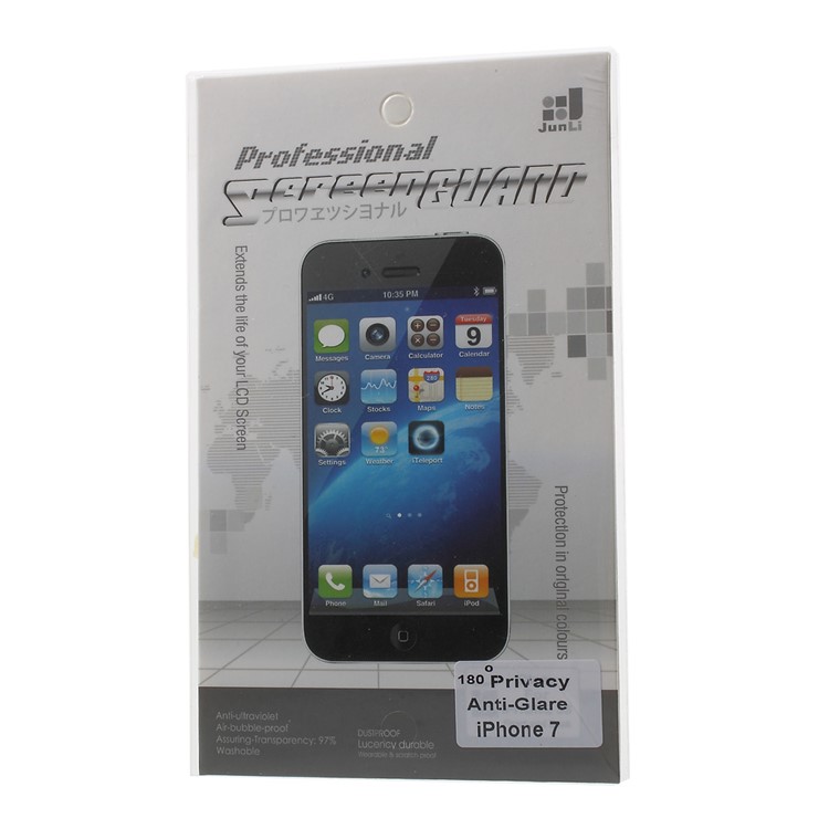 180-degree Anti-peep Privacy Screen Protector Film for iPhone 7 4.7-8