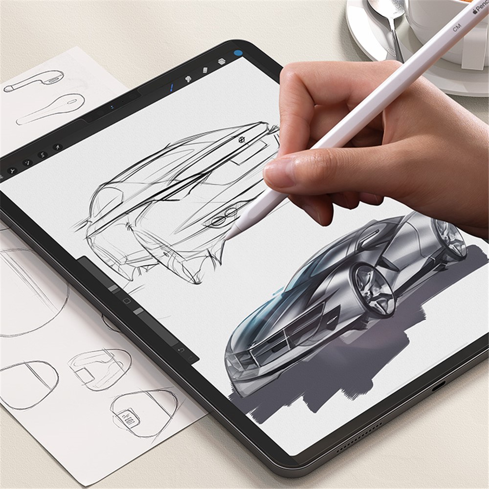 BENKS Magnetic Detachable Matte Paper-feel Screen Protector for iPad Pro 12.9-inch (2021)/(2020)/(2018)-5