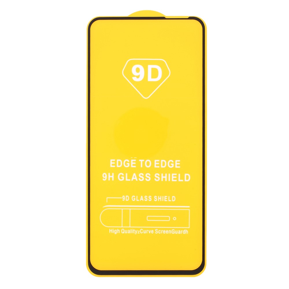 Silk Printing Full Glue Full Screen Coverage Premium 9D Tempered Glass Screen Protector for OnePlus Nord N200 5G-8