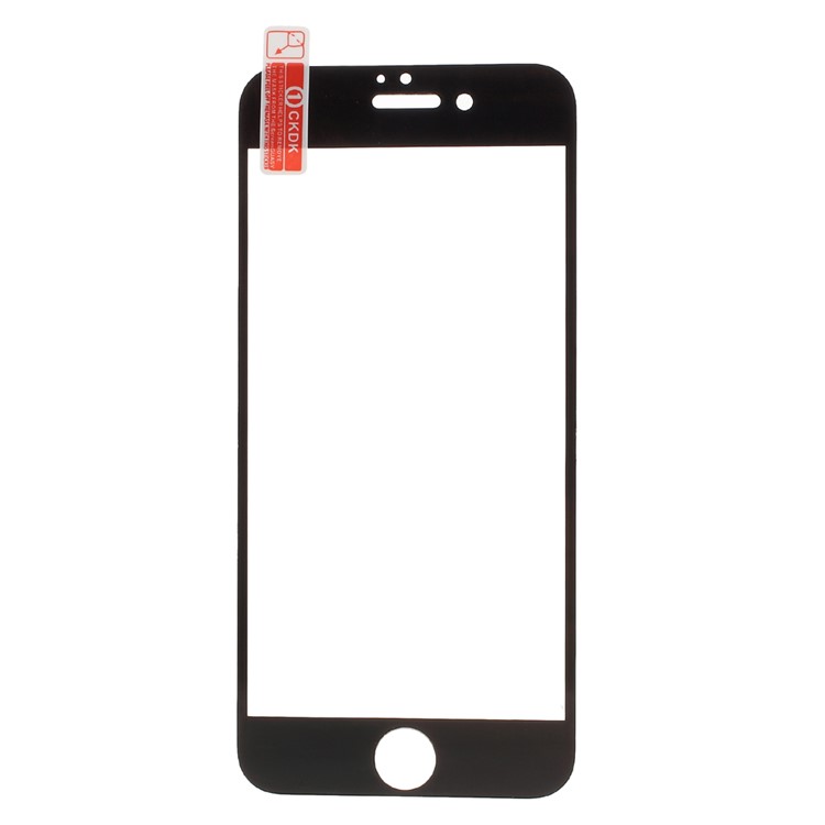 Full Size Tempered Glass Screen Protector Film for iPhone 7 Plus Arc Edge - Black-3