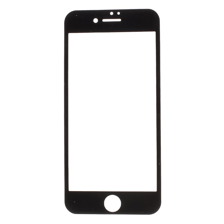 Soft Edge Tempered Glass Screen Protector for iPhone 7 - Black-2