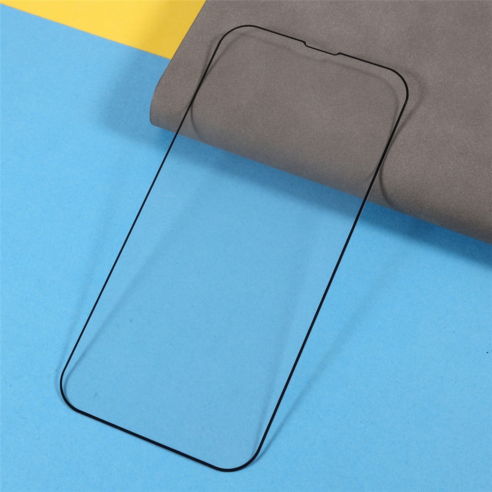 Película Protectora De Recubrimiento De Cristal Completo De Vidrio De 9D Ultra Claro (pegamento Lateral) Para IPhone 13 Pro Max 6,7 Pulgadas-5