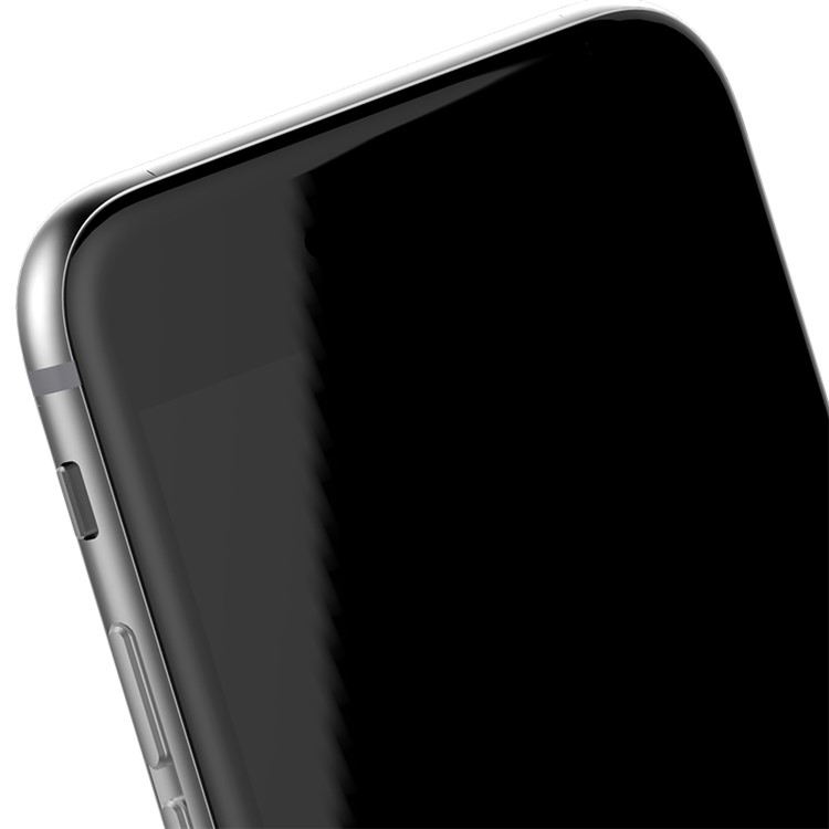 USAMS for iPhone 7 Plus 3D Soft Carbon Fiber Tempered Glass Screen Protector Full Coverage - Black-2