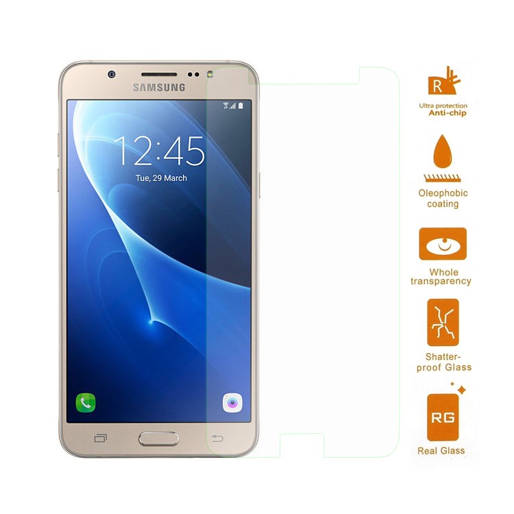 0.3mm Tempered Glass Screen Protector Film for Samsung Galaxy On8 Arc Edge-1