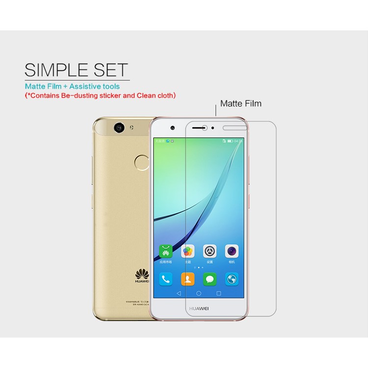NILLKIN Anti-scratch Matte Screen Protector Guard Film for Huawei nova-6