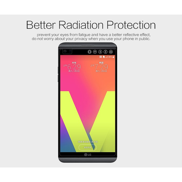 NILLKIN Matte Anti-scratch LCD Screen Protector Guard Film for LG V20-5