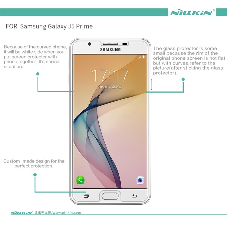 NILLKIN Amazing H+PRO Tempered Glass Screen Film for Samsung Galaxy On5 2016/J5 Prime-13