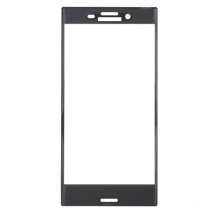 Full Covering Tempered Glass Screen Protector for Sony Xperia X Compact - Black-2