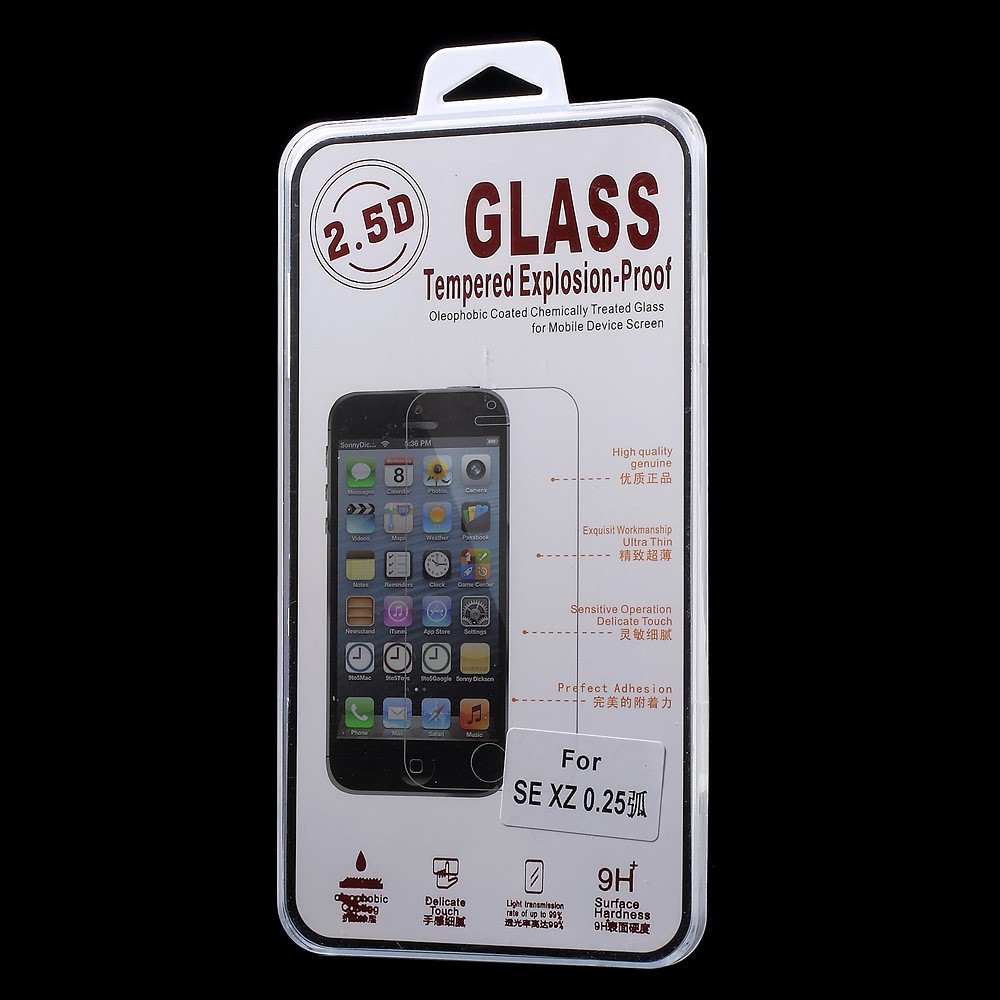 0.25mm Tempered Glass Screen Protector Film for Sony Xperia XZs / XZ Arc Edge-4