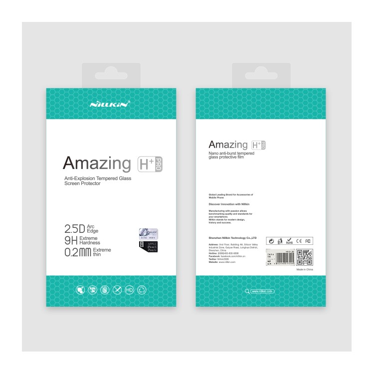 NILLKIN Amazing H+PRO for Asus Zenfone 3 Deluxe ZS570KL Tempered Glass Screen Film Nanometer Anti-Explosion-13