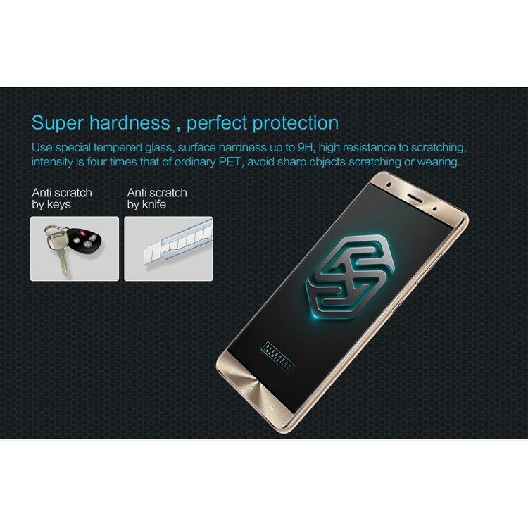 NILLKIN Amazing H Anti-explosion Tempered Glass Screen Protector for Asus Zenfone 3 Deluxe ZS570KL-4