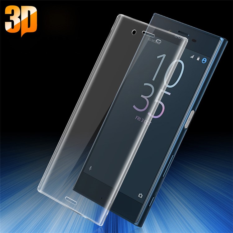 IMAK 3D Curved Tempered Glass Screen Protector Full Cover for Sony Xperia XZs / XZ-1
