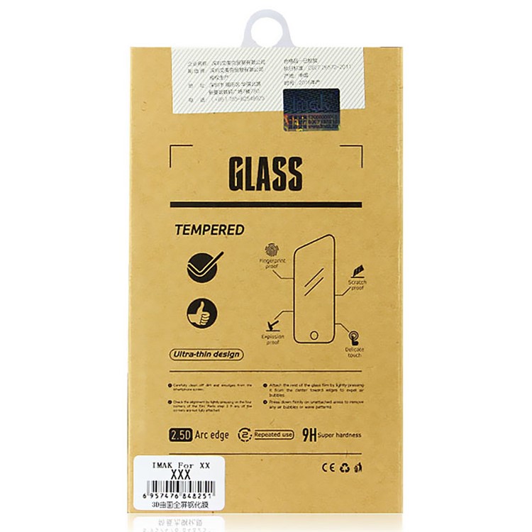IMAK 3D Curved Full Cover Tempered Glass Screen Protector for Sony Xperia X Compact-9