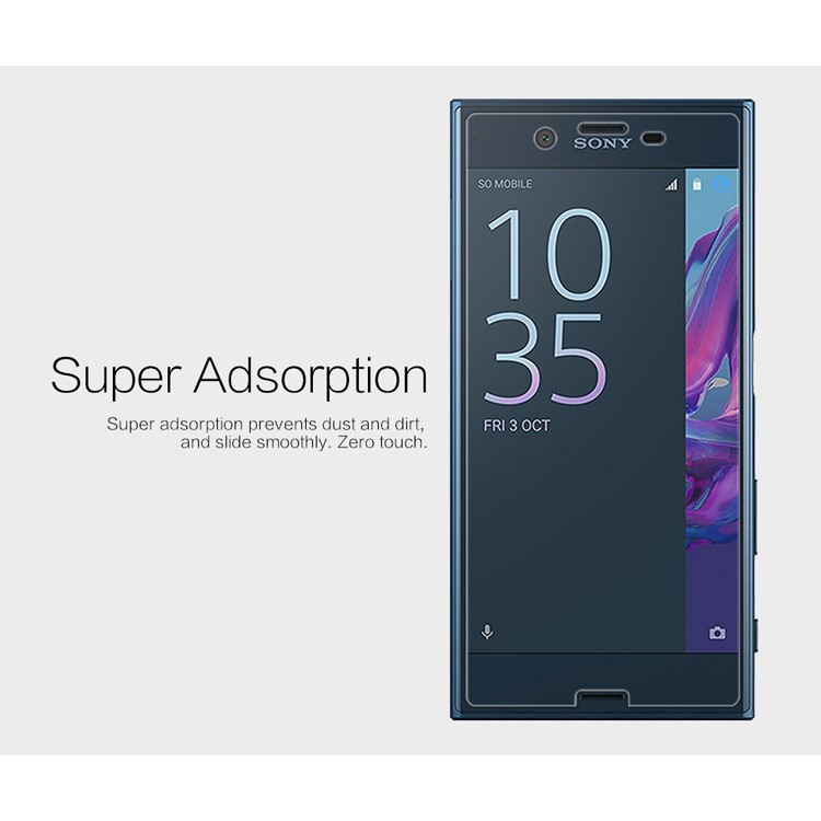 NILLKIN per Sony Xperia XZs / XZ Protezione anti-impronta digitale HD Protector Guard Film-3