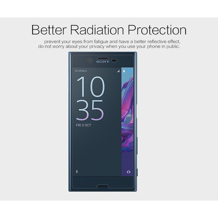 NILLKIN Matte Anti-zero filme de proteção de tela LCD para Sony Xperia XZs / XZ-3
