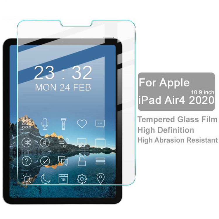 IMAK H-serie Anti-Scratch 9h Härte HD Tempered Glass Screen Protector Film Für Ipad Air (2020)/luft (2022)-2
