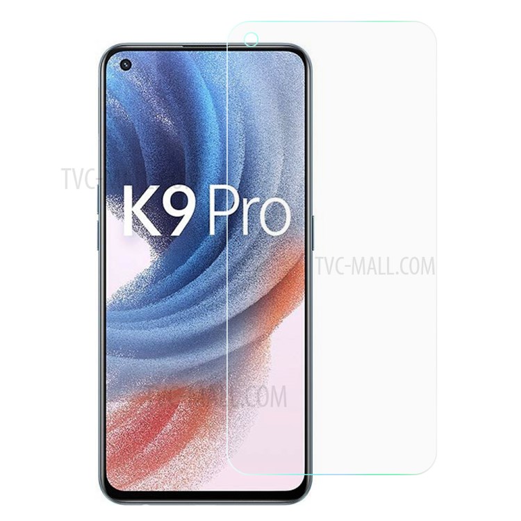 0.3mm Anti-explosion Tempered Glass Protective Film Ultra Clear Screen Protector for Oppo K9 Pro-1