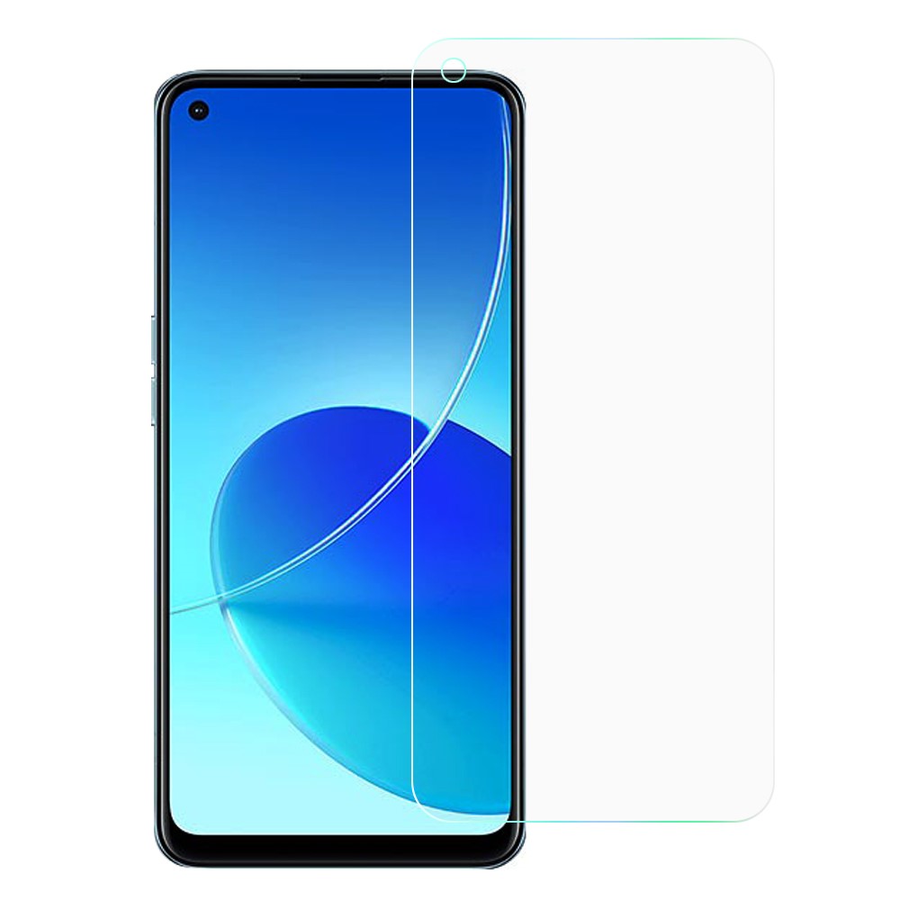 Tempered Glass Protective Film for Oppo Reno6 Z 0.3mm Ultra-slim Scratch-Resistant Screen Protector-1