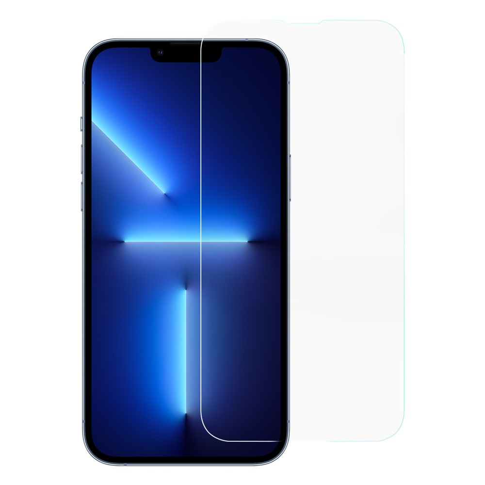 Scratch Resistant Electroplating Large Arc Edge Tempered Glass Screen Protector Film for iPhone 13 / 13 Pro 6.1 inch-1