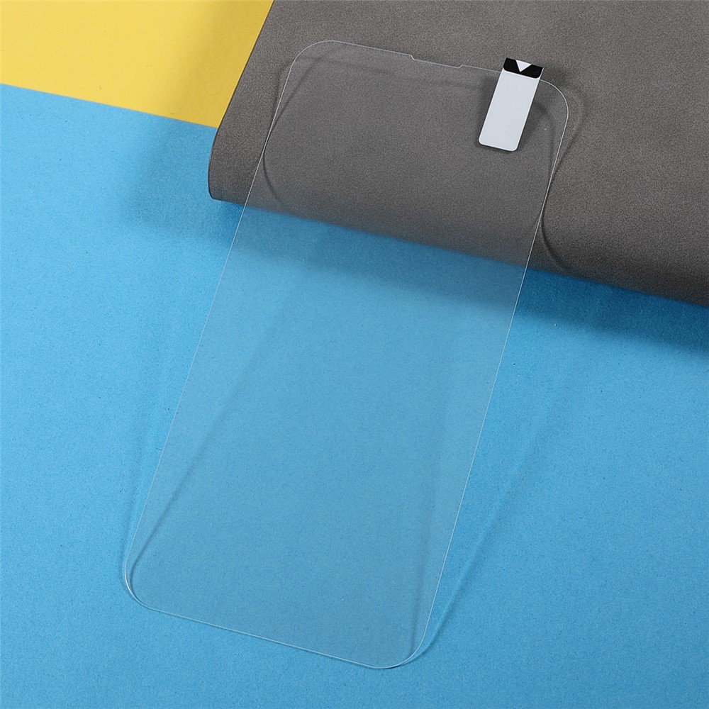 Large Arc Edge Electroplating Tempered Glass Screen Protector Film for iPhone 13 Pro Max 6.7 inch-3