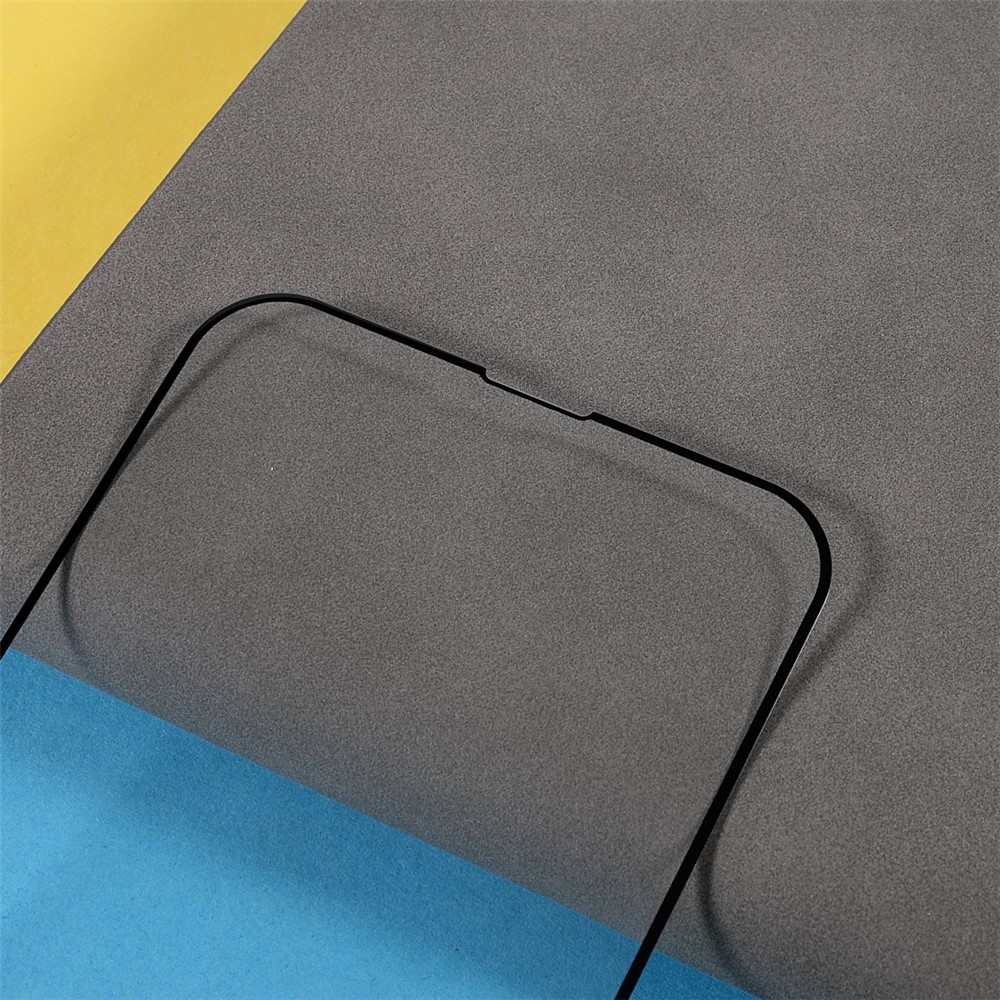 Electroplating Silk Printing Tempered Glass Screen Protector Film for iPhone 13 Pro / iPhone 13 6.1 inch-4