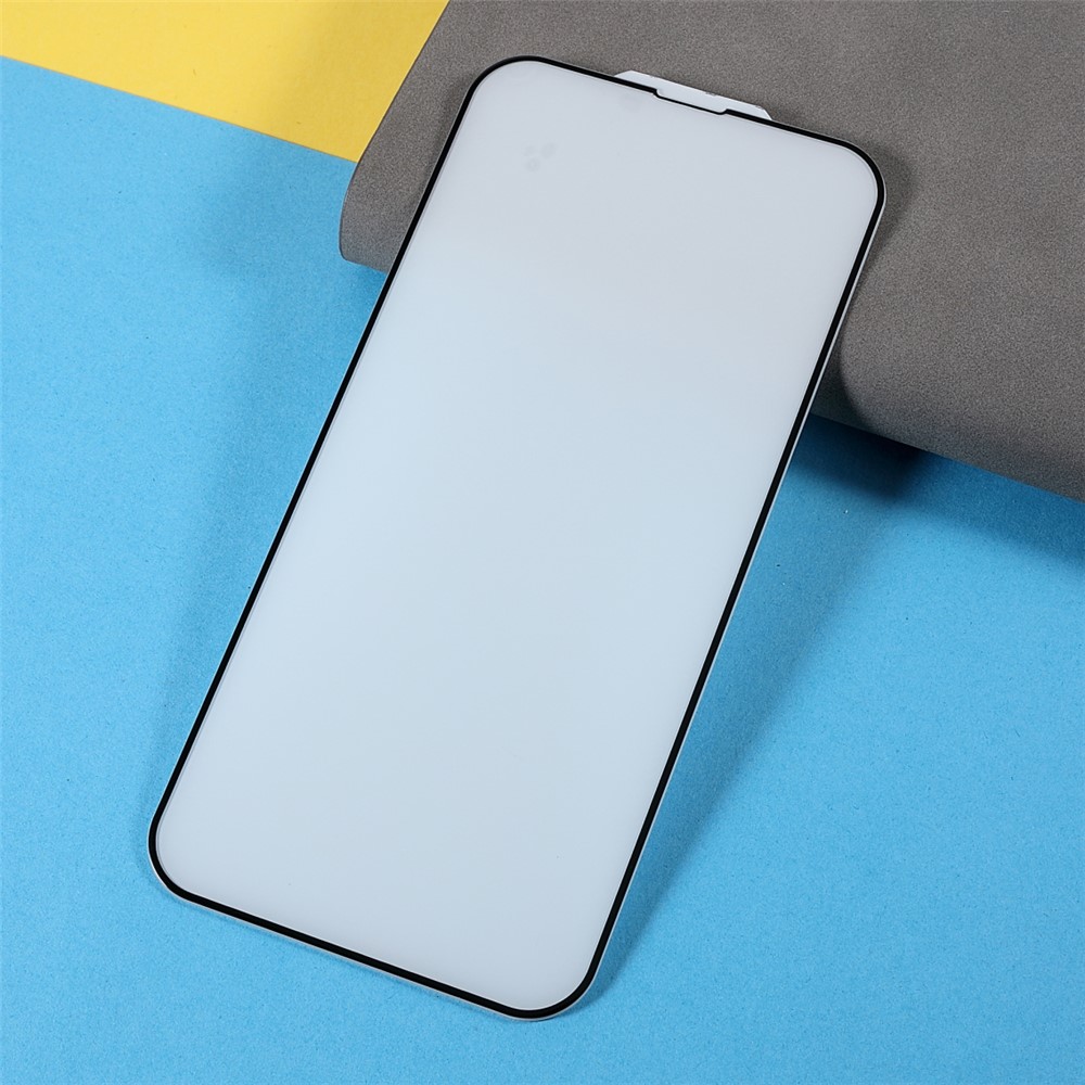 Quality Electroplating Silk Printing Tempered Glass Screen Protector Film for iPhone 13 mini 5.4 inch-2