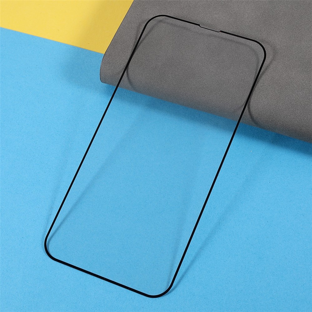 Quality Electroplating Silk Printing Tempered Glass Screen Protector Film for iPhone 13 mini 5.4 inch-6