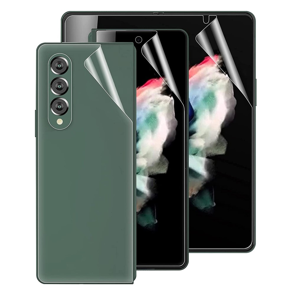 Flexible Folding Full Coverage Front and Back Soft TPU Protective Film Set for Samsung Galaxy Z Fold3 5G-1