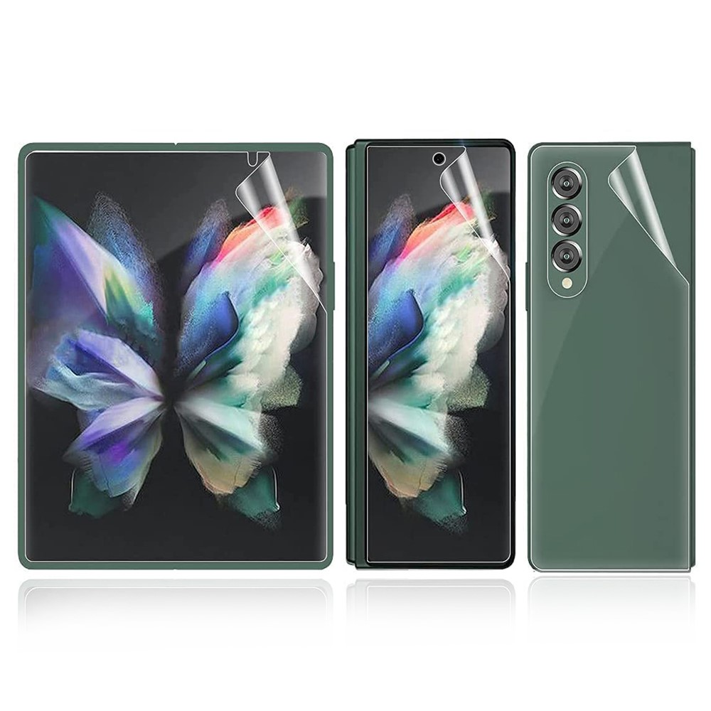 Flexible Folding Full Coverage Front and Back Soft TPU Protective Film Set for Samsung Galaxy Z Fold3 5G-2