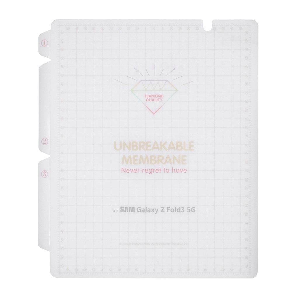 Flexible Folding Full Coverage Front and Back Soft TPU Protective Film Set for Samsung Galaxy Z Fold3 5G-6