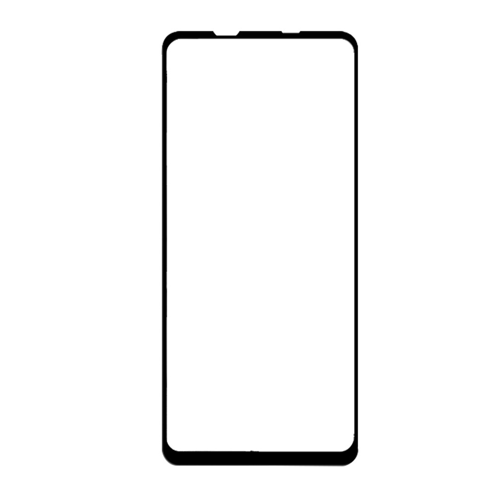 AMORUS 2Pcs/Set Full Coverage Full Glue HD Clear Secondary Hardening Silk Printing Tempered Glass Film for Samsung Galaxy A21s-4