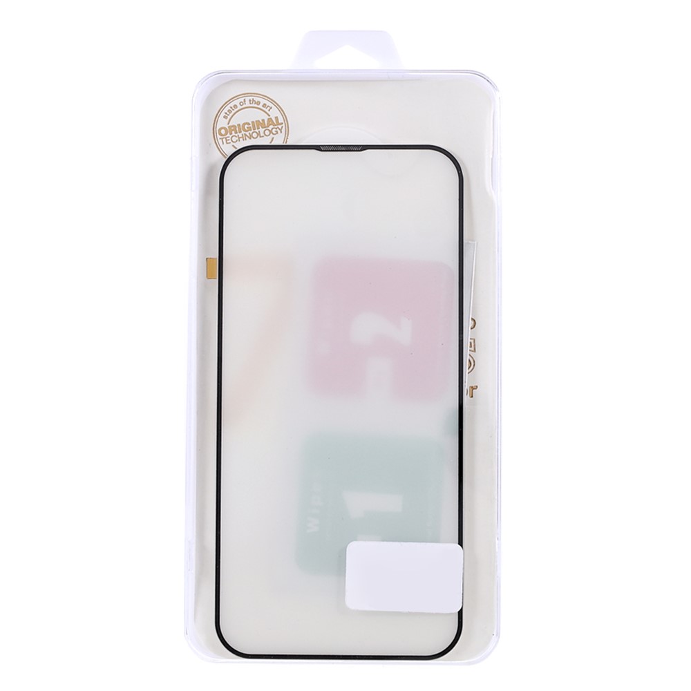 Dustproof Silk Printing Full Glue Full Screen Coverage Tempered Glass Screen Protector for iPhone 13/13 Pro 6.1 inch-10