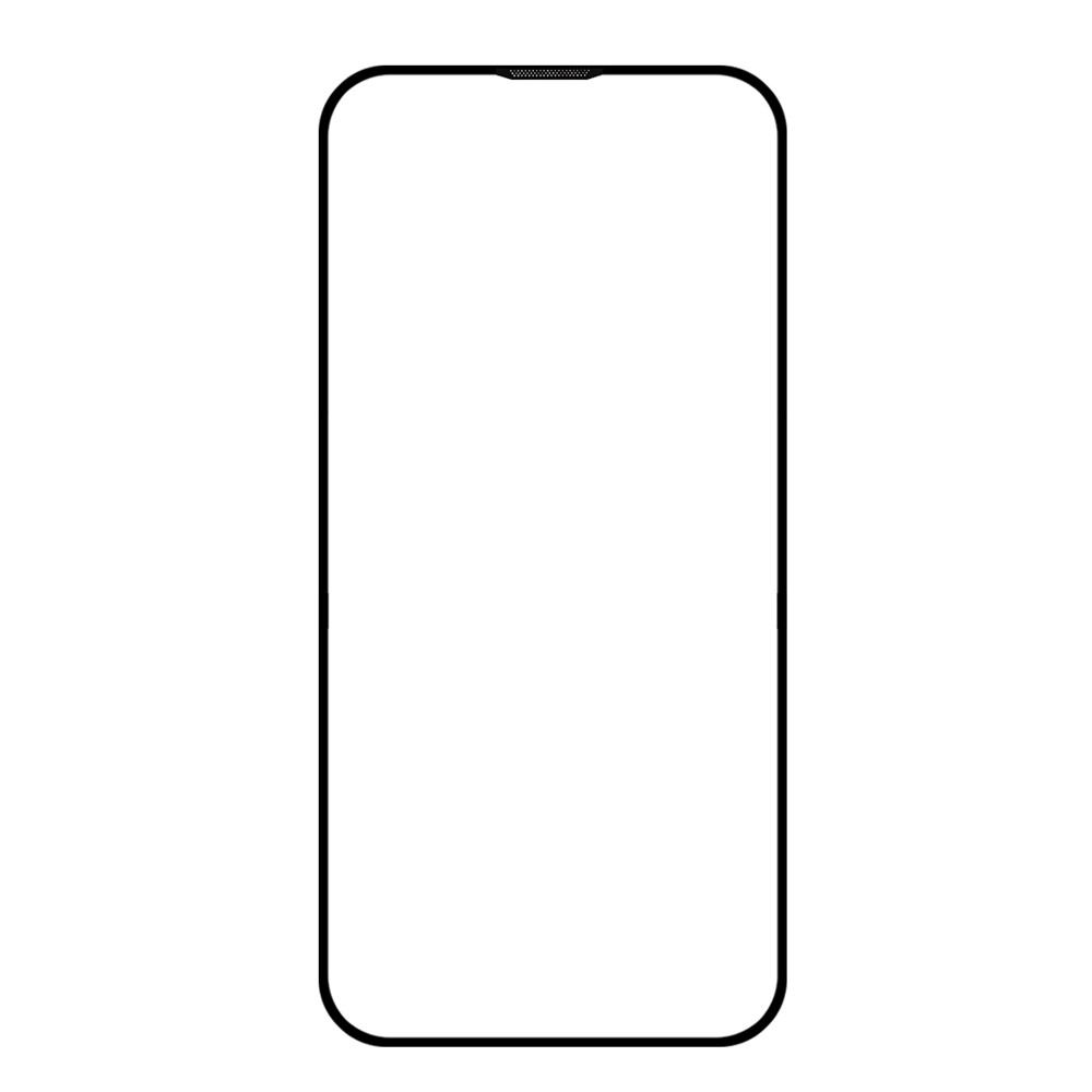 Dustproof Silk Printing Full Glue Full Screen Coverage Tempered Glass Screen Protector for iPhone 13/13 Pro 6.1 inch-2