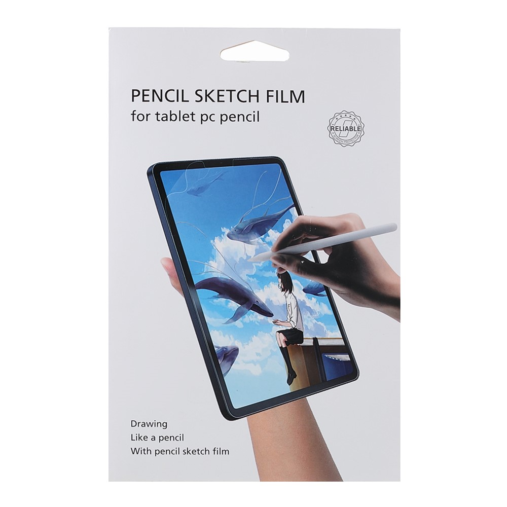 Full-Coverage Anti-Skidding Paper Texture Screen Protective Film for iPad mini (2021)-9