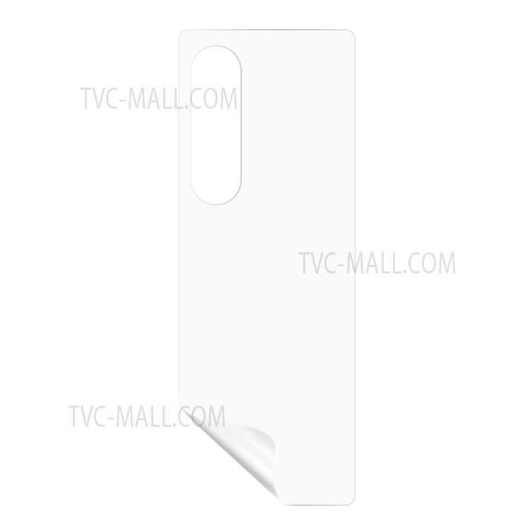 HD Full Coverage Hydrogel Film Ultra Slim Anti-Fingerprint Soft TPU Back Protector for Samsung Galaxy Z Fold3 5G-2