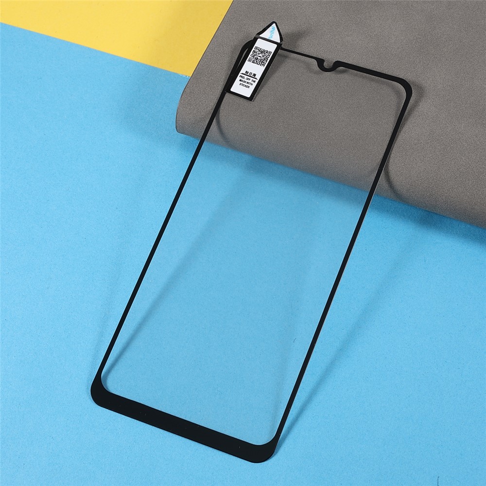 RURIHAI Double Defense Series Full Cover Full Glue HD Clear 2.5D 9H Tempered Glass Screen Protector for Samsung Galaxy A03s (164.2 x 75.9 x 9.1mm)-6