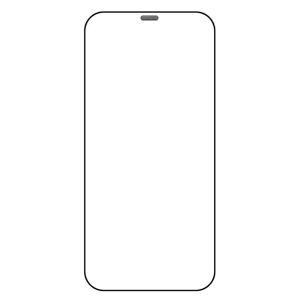TOTU AB-057 Silk Printing Clear Full Coverage Full Glue Dust-proof Tempered Glass Screen Protector Film for iPhone 12 Pro Max 6.7 inch-2
