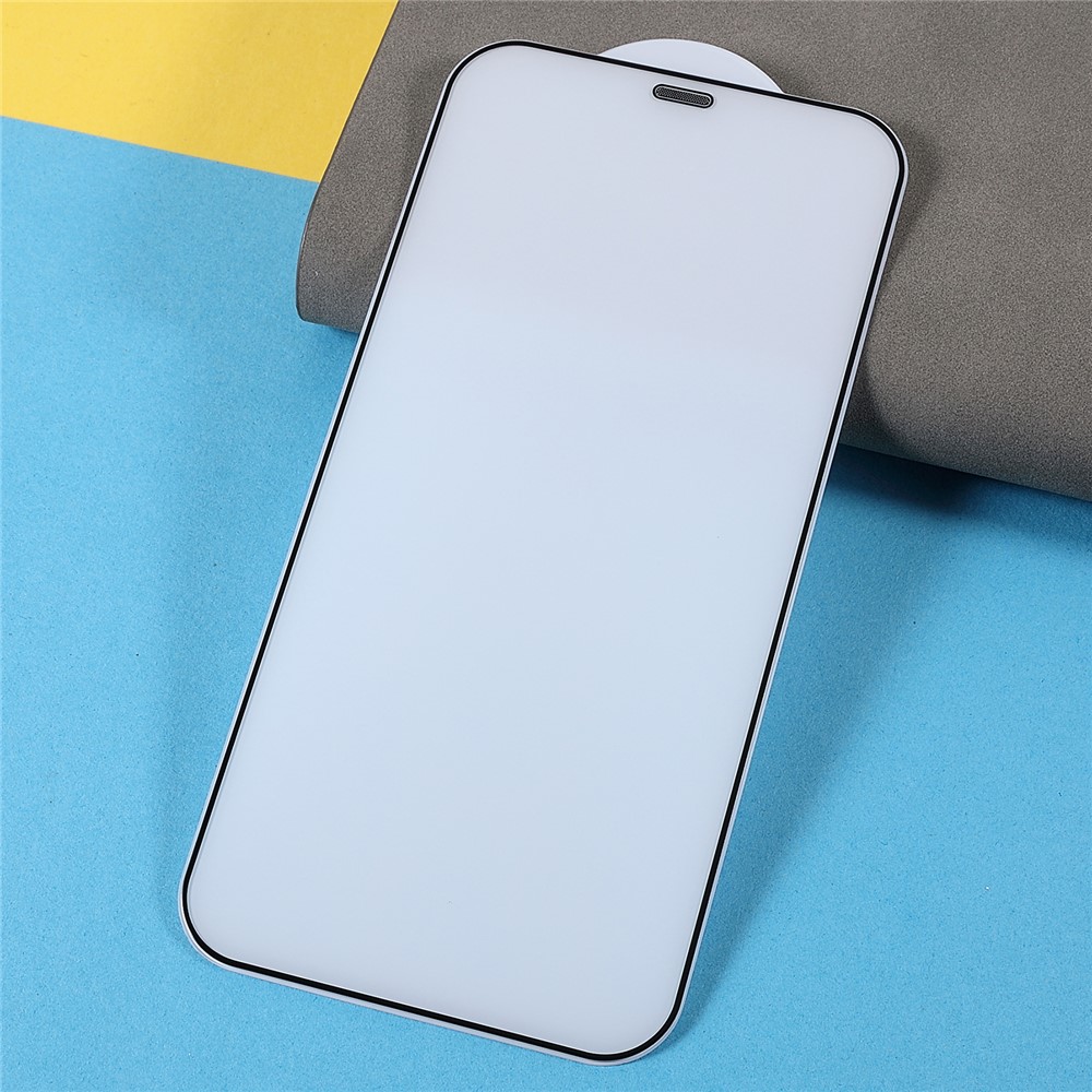TOTU AB-057 Silk Printing Clear Full Coverage Full Glue Dust-proof Tempered Glass Screen Protector Film for iPhone 12 Pro Max 6.7 inch-3