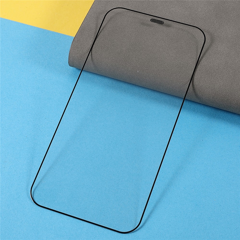 TOTU AB-057 Silk Printing Clear Full Coverage Full Glue Dust-proof Tempered Glass Screen Protector Film for iPhone 12 Pro Max 6.7 inch-4