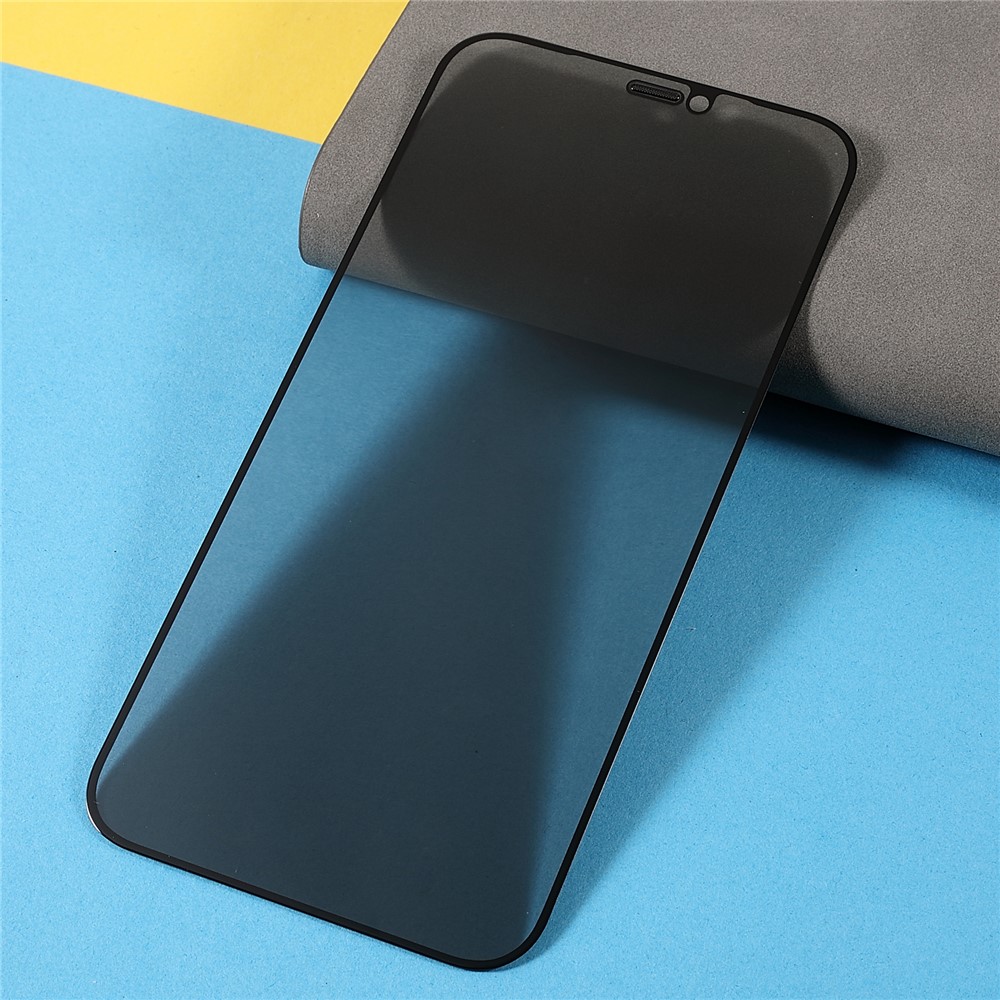 TOTU AB-057 Silk Printing Full Screen Coverage Full Glue Anti-Spy Tempered Glass Protective Film for iPhone 12 Pro Max 6.7 inch-4