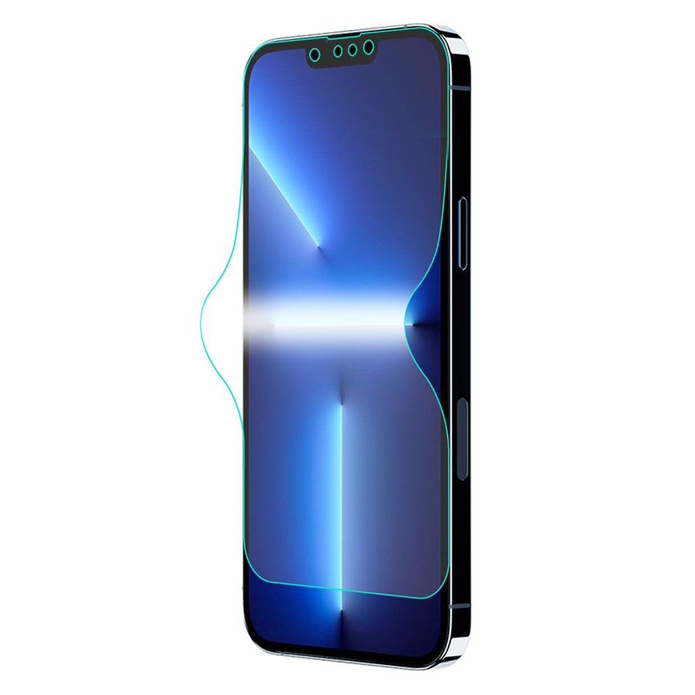 ENKAY HD Clear Full Coverage Full Glue Flexible TPE+PET+TPU Hydrogel Screen Protective Film for iPhone 13 / 13 Pro 6.1 inch-1