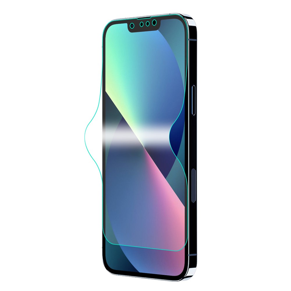 ENKAY Full Size Full Glue Flexible TPE+PET+TPU Transparent Hydrogel Screen Protector for iPhone 13 mini 5.4 inch-1