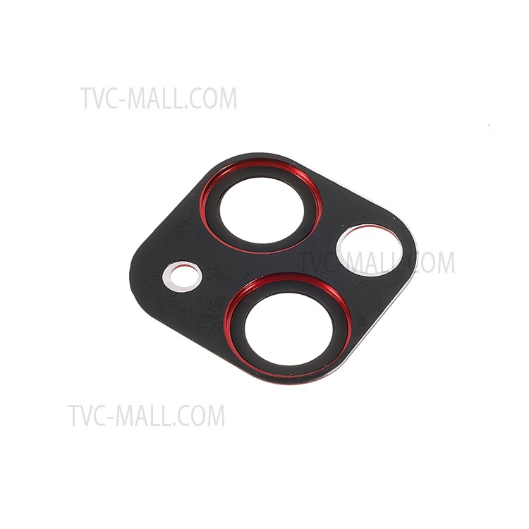 TOTU Aluminium Alloy + Tempered Glass Rear Camera Lens Protective Film Cover for iPhone 13 mini 5.4 inch/13 6.1 inch - Red-6