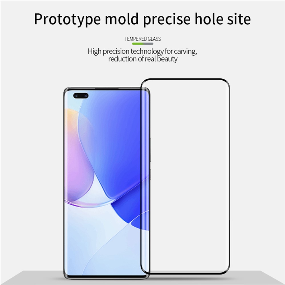 MOFI Clue Completa Cobertura Completa de Bende Hot 3D Protetor de Tela de Vidro Temperado Para Huawei Nova 9 Pro-6