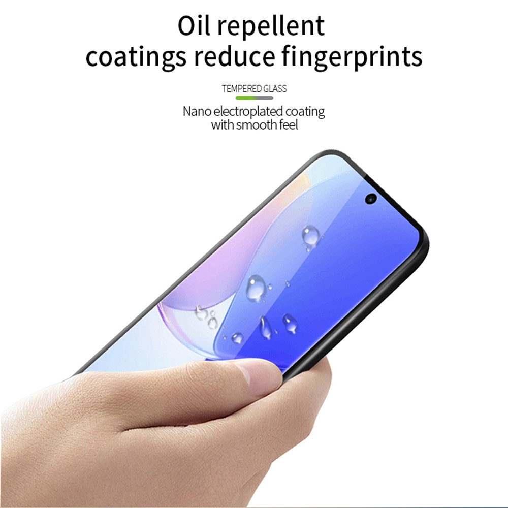 MOFI Hot Bending 3D Curved Full Glue Tempered Glass Full Screen Protector Film for Huawei nova 9-8