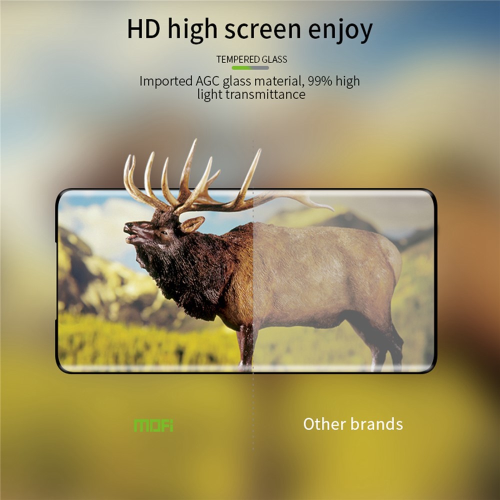 MOFI Hot Bending 3D Curved Full Glue Tempered Glass Full Screen Protector Film for Huawei nova 9-9