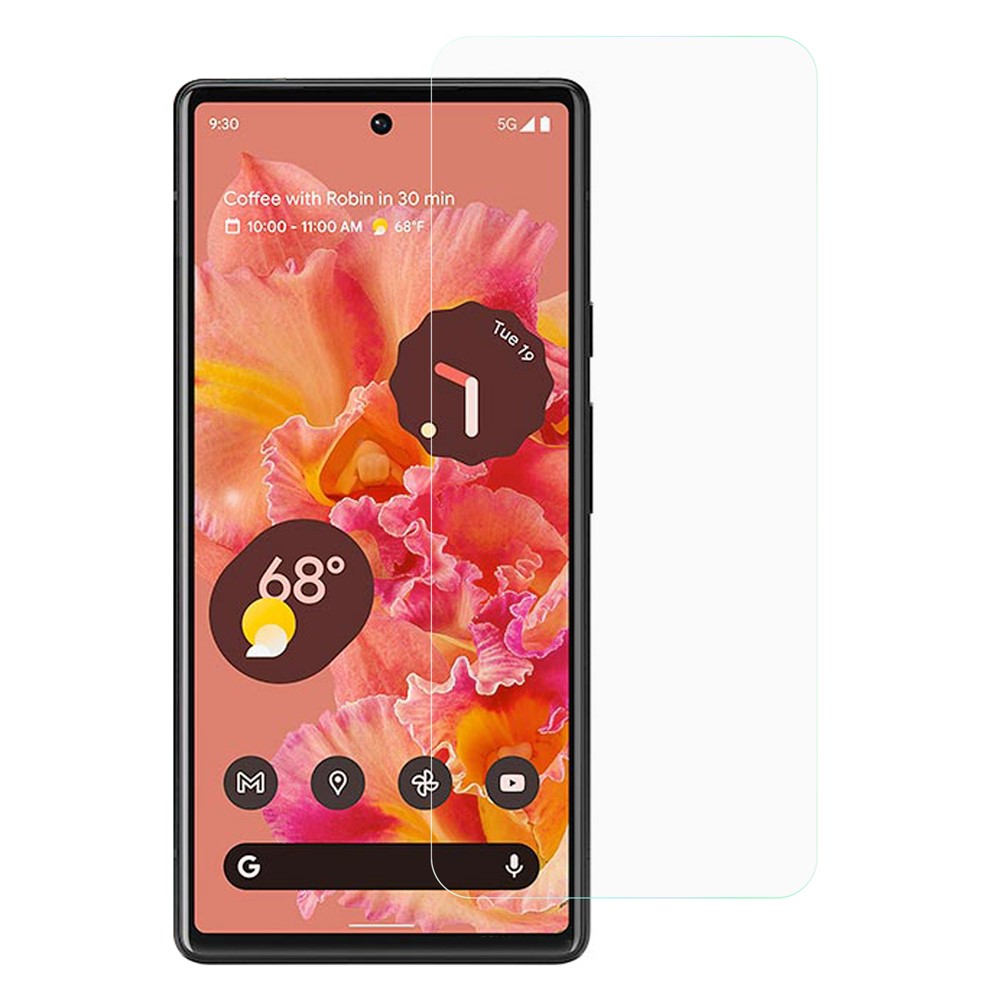 HD Clear Full Glue Anti-scratch Wear-resistant Tempered Glass Screen Protector for Google Pixel 6-1