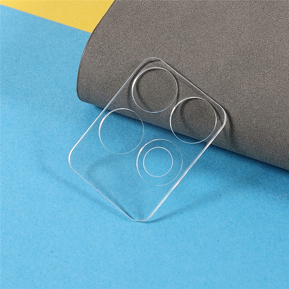 2pcs / Set 3D Arc Edge HD Camera Lens Protector Film en Verre Trempé Précis Pour Realme 8i / Narzo 50 4G