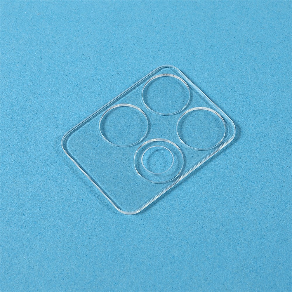 2Pcs/Set 3D Arc Edge HD Camera Lens Protector Precise Cutout Tempered Glass Film for Realme 8i-6