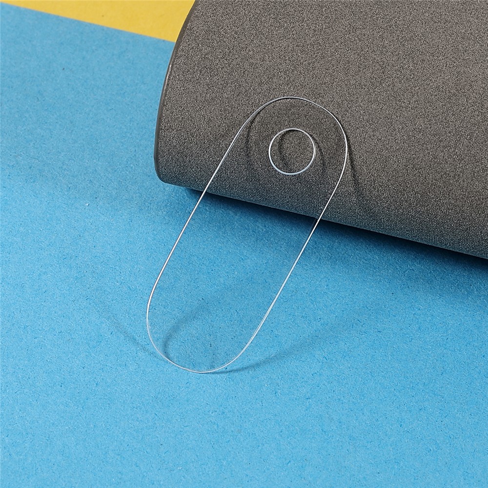 2Pcs/Set 2.5D Arc Edge HD Camera Lens Protector Anti-scratch Tempered Glass Film for Motorola Moto E20-5
